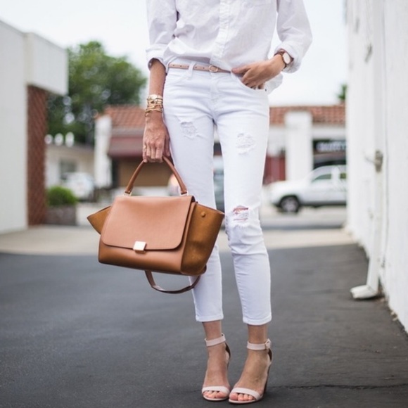 Current/Elliott Denim - Current/Elliot - The Stiletto White Jeans - NWT